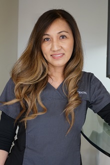 Cyprenne, dental assistant to
						Dr. Tara Tappuni in Thornhill